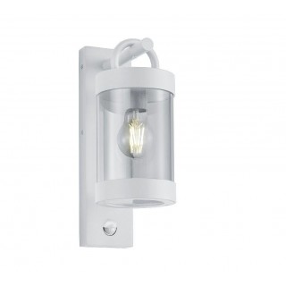 Trio-Lighting Sambesi E27 matt white  lampa ar kustības sensoru