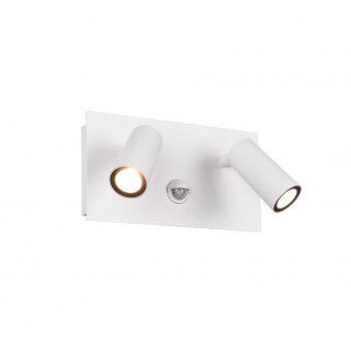 Trio-Lighting Tunga LED 2-pc matt white  lampa ar kustības sensoru