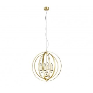 Trio-Lighting Candela chandelier 4xE14 polished brass lustra