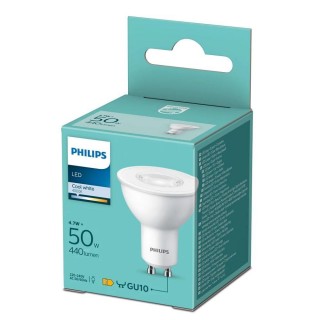 Philips LED 4.7W (50W) GU10 4000K 36D spuldze 8719514353923