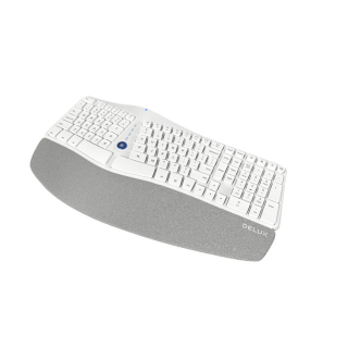 Delux GM901D Ergonomic Wireless Keyboard