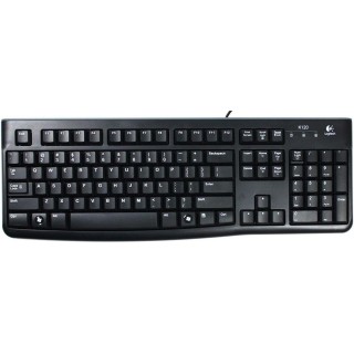 Logitech K120 Business OEM Keyboard USB Black RU/EN