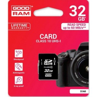Goodram 32GB SDHC U1-I Class 10 UHS-I Memory Card
