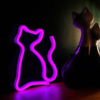Forever Light FLNEO4 CAT Neon LED Светодиодная Вывеска