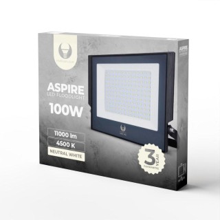 Forever Light Floodlight LED ASPIRE /  100W / 4500K /  11000lm / 230V