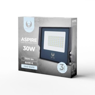 Forever Light Floodlight LED ASPIRE / 30W / 6000K / 3300lm /  230V
