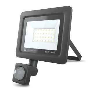 Forever Light Floodlight LED PROXIM II / 30W / 4500K /  PIR / IP66
