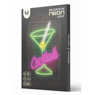 Forever Light FPNE02X COCKTAILS Neon LED Светодиодная Вывеска