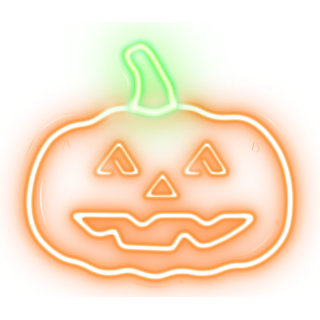 Forever Neolia PUMPKIN WITH STEM Neon LED Sighboard