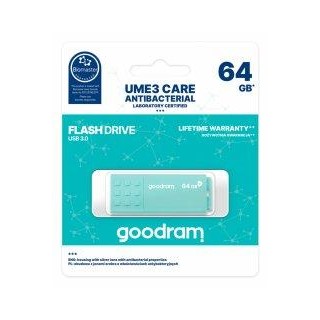 Goodram 64GB UME3 Care USB 3.0 Zibatmiņa