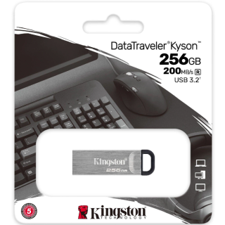 Kingston 256GB USB 3.2 Kyson GEN 1 Flash Memory