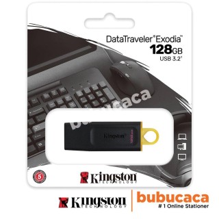 Kingston DataTraveler Exodia 128GB USB 3.2 Zibatmiņa