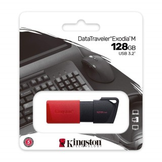 Kingston DataTraveler Exodia 128GB USB 3.2 Flash