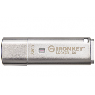 Kingston IronKey Locker Plus 50 Flash Memory 32GB