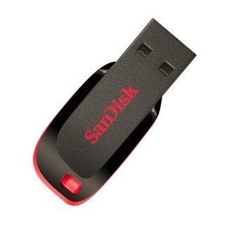 SanDisk Pendrive 32GB USB 2.0 Cruzer Blade Flash Memory