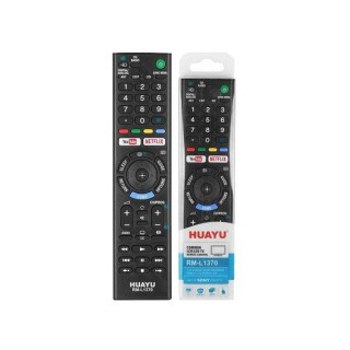 HQ LXH1370 ТВ пульт SONY / LCD / LED / 3D / Netflix RM-L1370 Черный