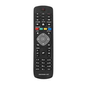 HQ LXP0398 TV remote control PHILIPS 398GR8BD Black