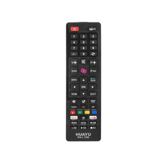 HQ LXP1389 TV pults Vestel LCD/LED / RM-L1389 Smart / Netflix / Youtube / Melna