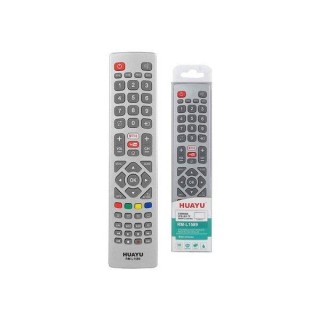 HQ LXP1589 TV pults SHARP / LCD / LED / RM-L1589 Netflix / Youtube / Melna