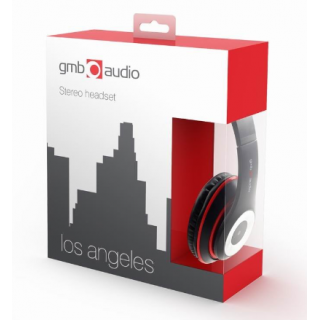 Gembird MHS-LAX-B Los Angeles Headphones