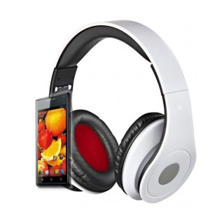 Rebeltec AudioFeel 2 Universal Headsets with microphone White