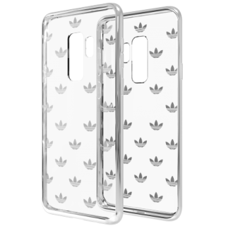 Adidas Clear Case Silikona Apvalks Priekš Samsung G965 Galaxy S9 Plus Sudrabs