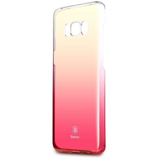 Baseus Glaze Case Impact Silicone Case for Huawei Mate 10 Transparent - Pink
