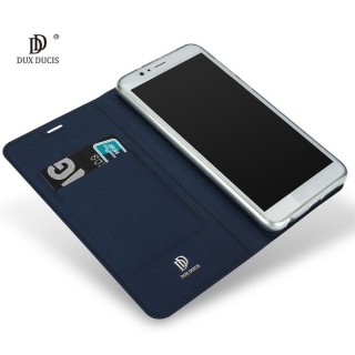 Dux Ducis Premium Magnet Case Grāmatveida Maks Telefonam Xiaomi Redmi S2 Zils