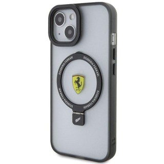 Ferrari Ring Stand MagSafe Back Case for Apple iPhone 15