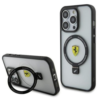 Ferrari Ring Stand MagSafe Back Case for Apple iPhone 15 Pro