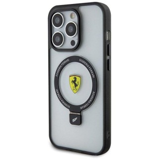 Ferrari Ring Stand MagSafe Back Case for Apple iPhone 15 Pro