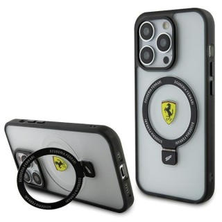 Ferrari Ring Stand MagSafe Back Case for Apple iPhone 15 Pro Max