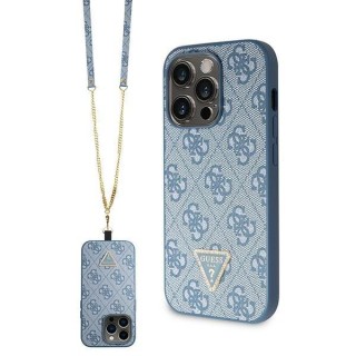 Guess Crossbody 4G Metal Logo Back Case for Apple iPhone 15 Pro Max