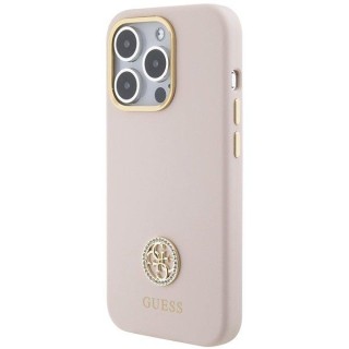 Guess GUHCP15LM4DGPP Back Case for Apple iPhone 15 Pro