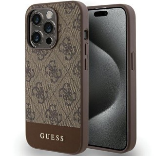 Guess GUHCP15LG4GLBR Aizmugurējais Apvalks priekš Apple iPhone 15 Pro