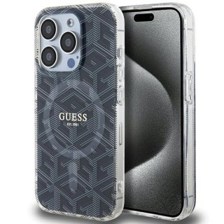 Guess GUHMP15XHGCUSTGK Aizmugurējais Apvalks Priekš Apple iPhone 15 Pro Max