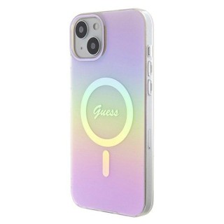 Guess IML Iridescent MagSafe Back Case for Apple iPhone 15 Plus
