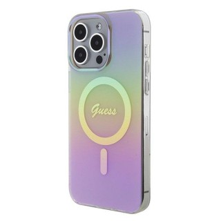 Guess IML Iridescent MagSafe Back Case for Apple iPhone 15 Pro Max
