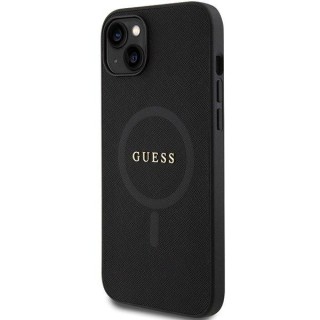 Guess Saffiano MagSafe Back Case for Apple iPhone 15