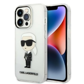 Karl Lagerfeld KLHCP14LHNIKTCT Aizmugurējais Apvalks Priekš Apple iPhone 14 Pro