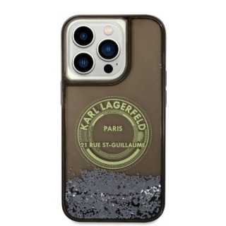 Karl Lagerfeld KLHCP14LLCRSGRK Aizmugurējais Apvalks Priekš Apple iPhone 14 Pro
