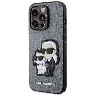 Karl Lagerfeld KLHCP14LSANKCPG Aizmugurējais Apvalks Priekš Apple iPhone 14 Pro