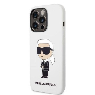 Karl Lagerfeld KLHCP14LSNIKBCH Aizmugurējais Apvalks Priekš Apple iPhone 14 Pro