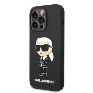 Karl Lagerfeld KLHMP14XSNIKBCK Aizmugurējais Apvalks Priekš Apple iPhone 14 Pro Max