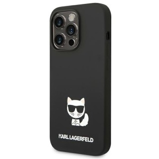Karl Lagerfeld KLHCP14LSLCTBK Back Case for Apple iPhone 14 Pro