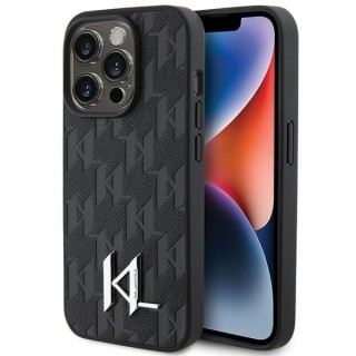 Karl Lagerfeld KLHCP15XPKLPKLK Aizmugurējais Apvalks Priekš Apple iPhone 15 Pro Max