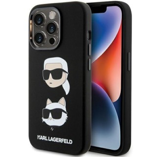 Karl Lagerfeld KLHCP15LSDHKCNK Aizmugurējais Apvalks Priekš Apple iPhone 15 Pro