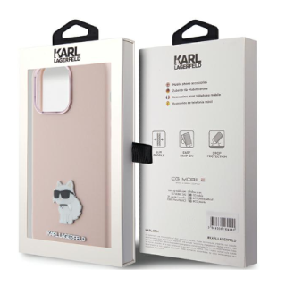 Karl Lagerfeld KLHCP15MSMHCNPP Чехол для Apple iPhone 15 Plus / 14 Plus