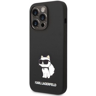 Karl Lagerfeld KLHMP14LSNCHBCK Aizmugurējais Apvalks Priekš Apple iPhone 14 Pro