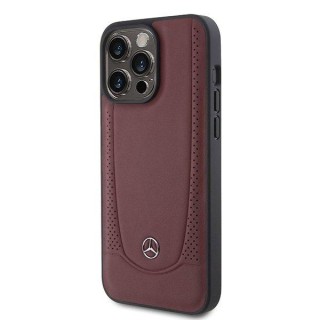 Mercedes Leather Urban Back Case for Apple iPhone 15 Pro